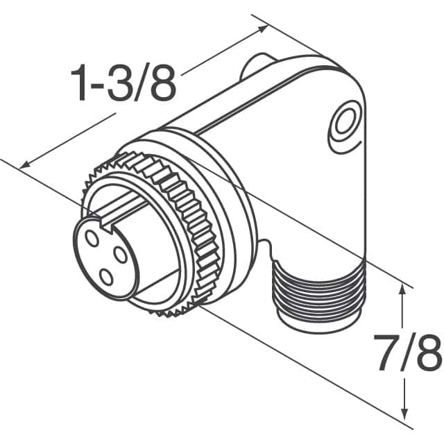 97-3108B-10SL-3S(946) Amphenol Industrial Operations  Circular Connector Assemblies